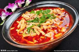 金针红汤鸭肠