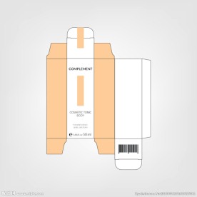 包装盒设计素材展开图