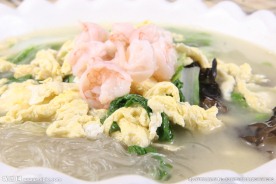 虾仁白菜汆蛋
