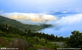 溆浦风光  龙谭 山背梯田