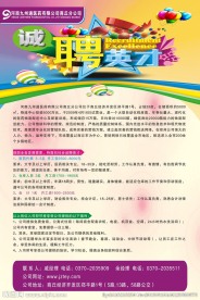 招聘海报