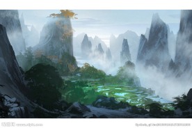 功夫熊猫故乡山水