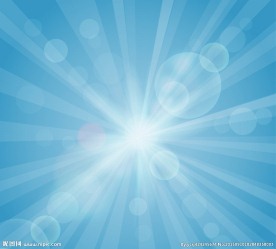 蓝色极光气泡高清素材