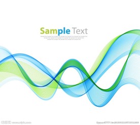 柔美蓝绿色背景