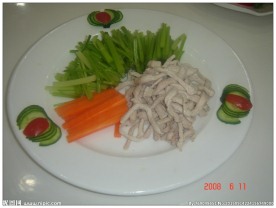 芹菜肉丝