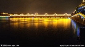芷江龙津桥夜景