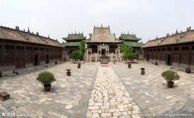 古建筑山陕会馆全景