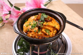 小铁锅靠豆腐