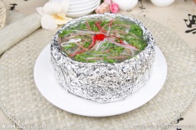 小笼蒸豆腐