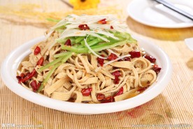 油淋干豆腐丝