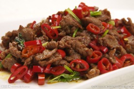 小椒炒牛肉