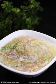 三丝鱼肚羹