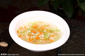 香芹海鲜羹