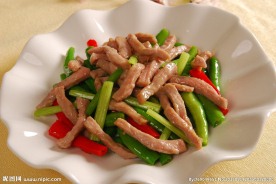 杭椒炒牛柳