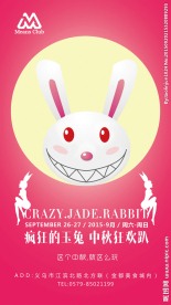 中秋疯狂兔子