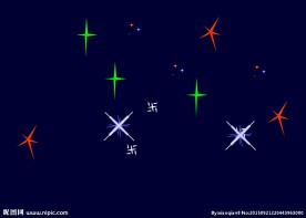 星星动态背景视频