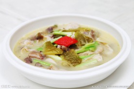 酸菜浸肚条