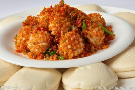 金沙辣子炒鲍鱼好