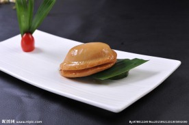 极品素鲍鱼放大