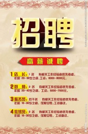 招聘海报