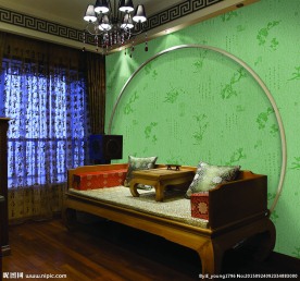 墙纸墙布室内展示效果图