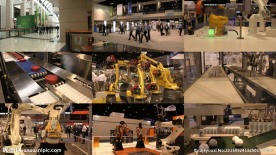 工业机器人展会现场