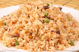 牛干巴炒饭