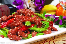 蒙古烤牛肉