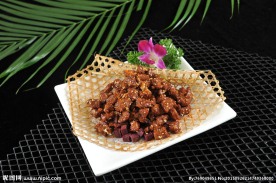 蜜香牛肉粒