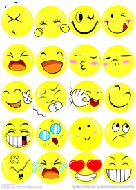 psd可爱笑脸表情