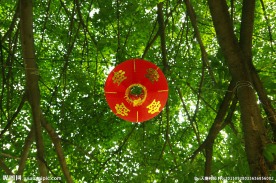节日灯笼 灯笼高挂
