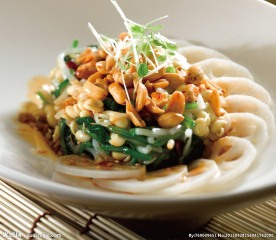 宫保时蔬炝莲菜