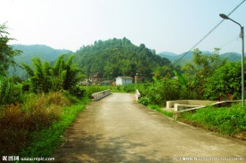 水库旅游 田园风光