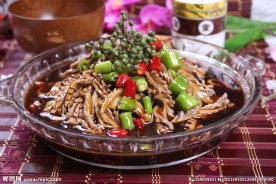 双椒嫩腰花