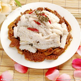 双色腰花