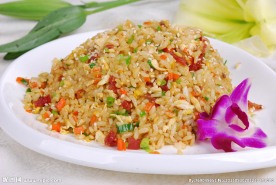 火腿炒饭