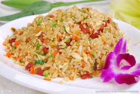 火腿炒饭