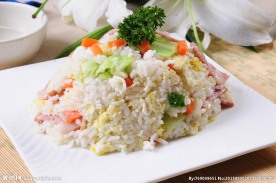 芝士培根炒饭