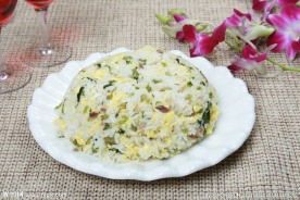 雪菜蛋炒饭