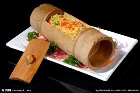 竹筒黄金炒饭