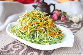 油葵拌虫草花