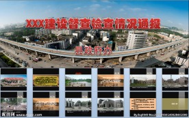 政府检查情况通报模版
