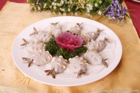 杏仁百花虾