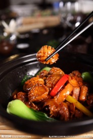 石锅本鸡焖大连鲍