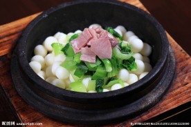 特色石锅米粉丸