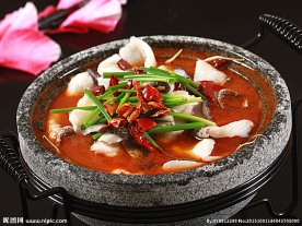 石锅麻辣鱼