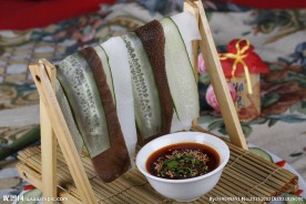 晾杆双色毛肚