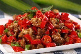 芽菜鸡米椒