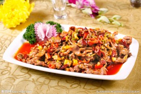 小炒鸡胗