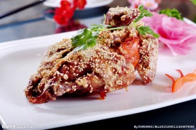 香酥芝麻鸡